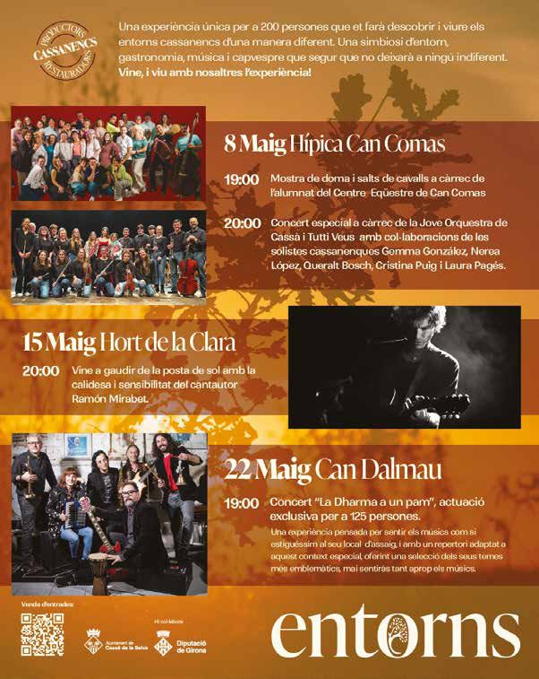 Entorns combina paisatge, música i producte de proximitat