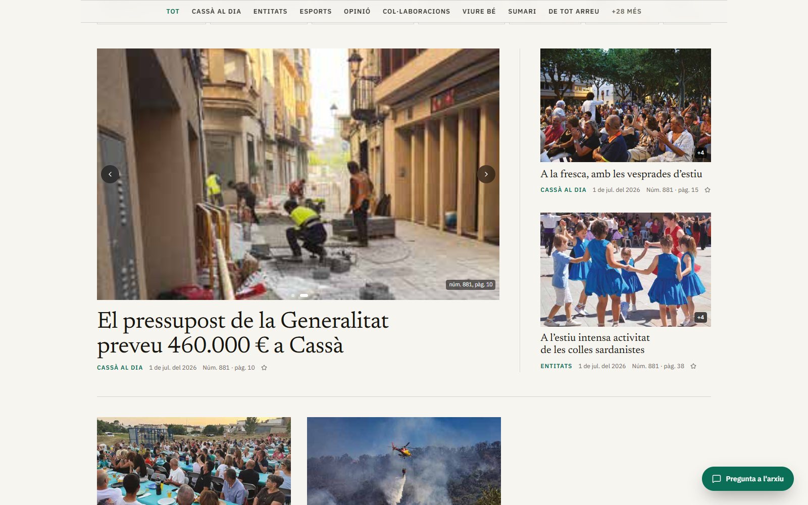 Cassà Digital · Llum i Guia